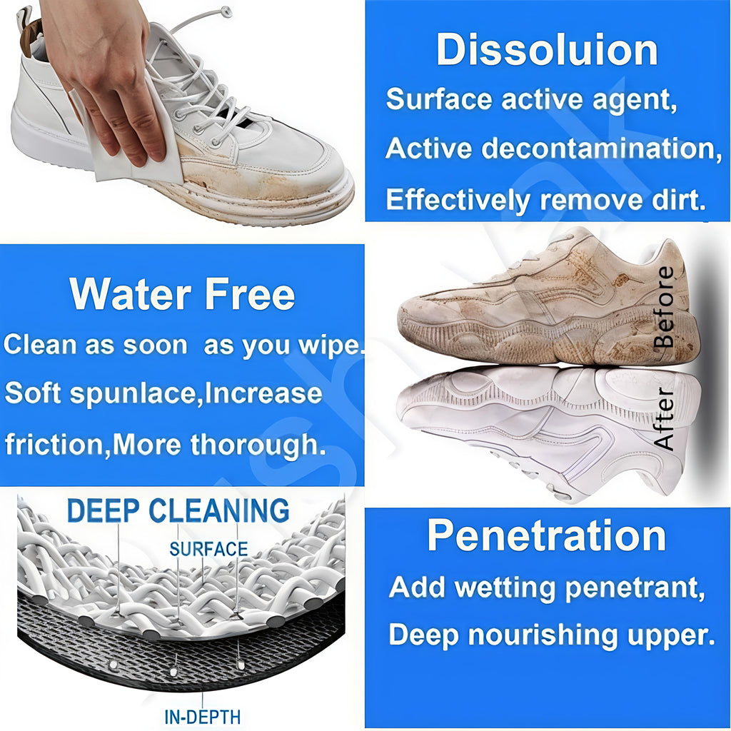 Shoe Cleaning Wet Wipes